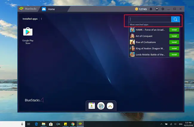 شبیه ساز اندروید Bluestacks